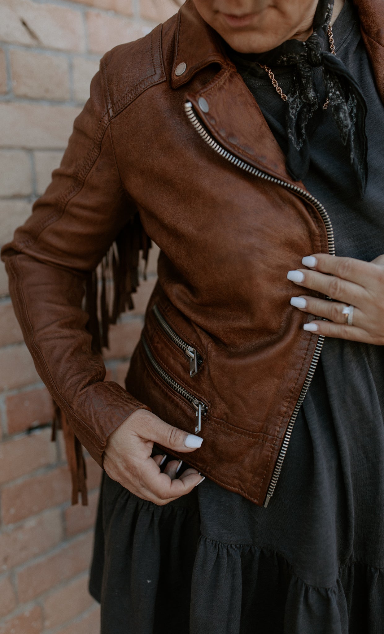 Zoe Leather Jacket