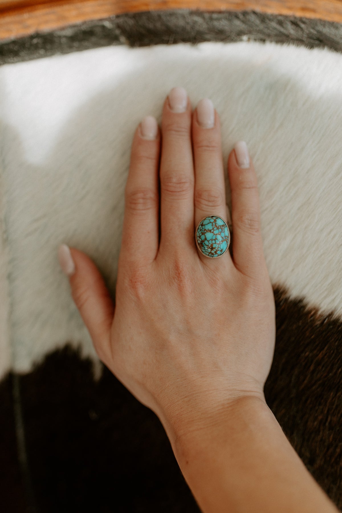 Vintage Turquoise Ring - Size 5.75