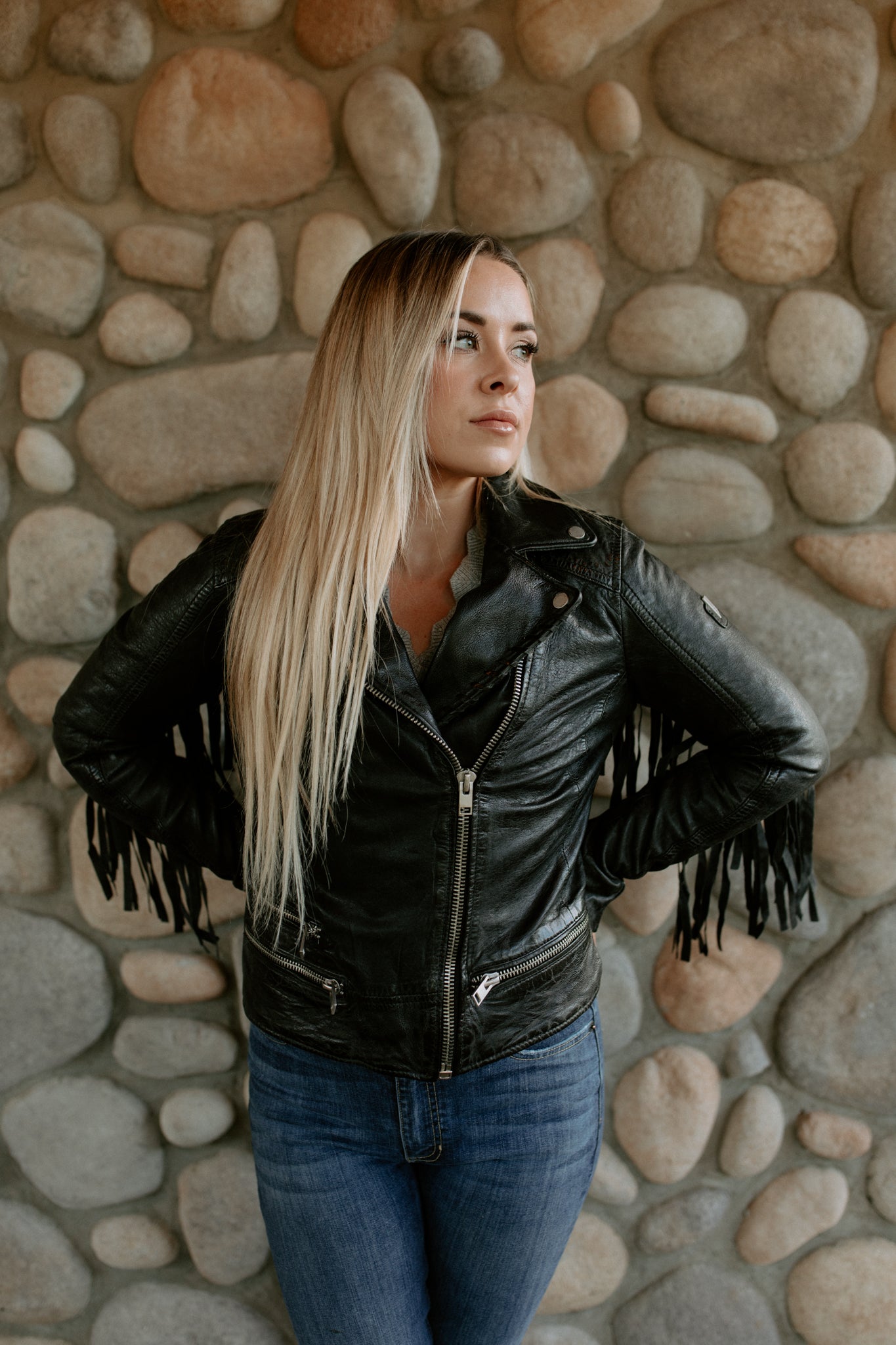 Zoe Leather Jacket