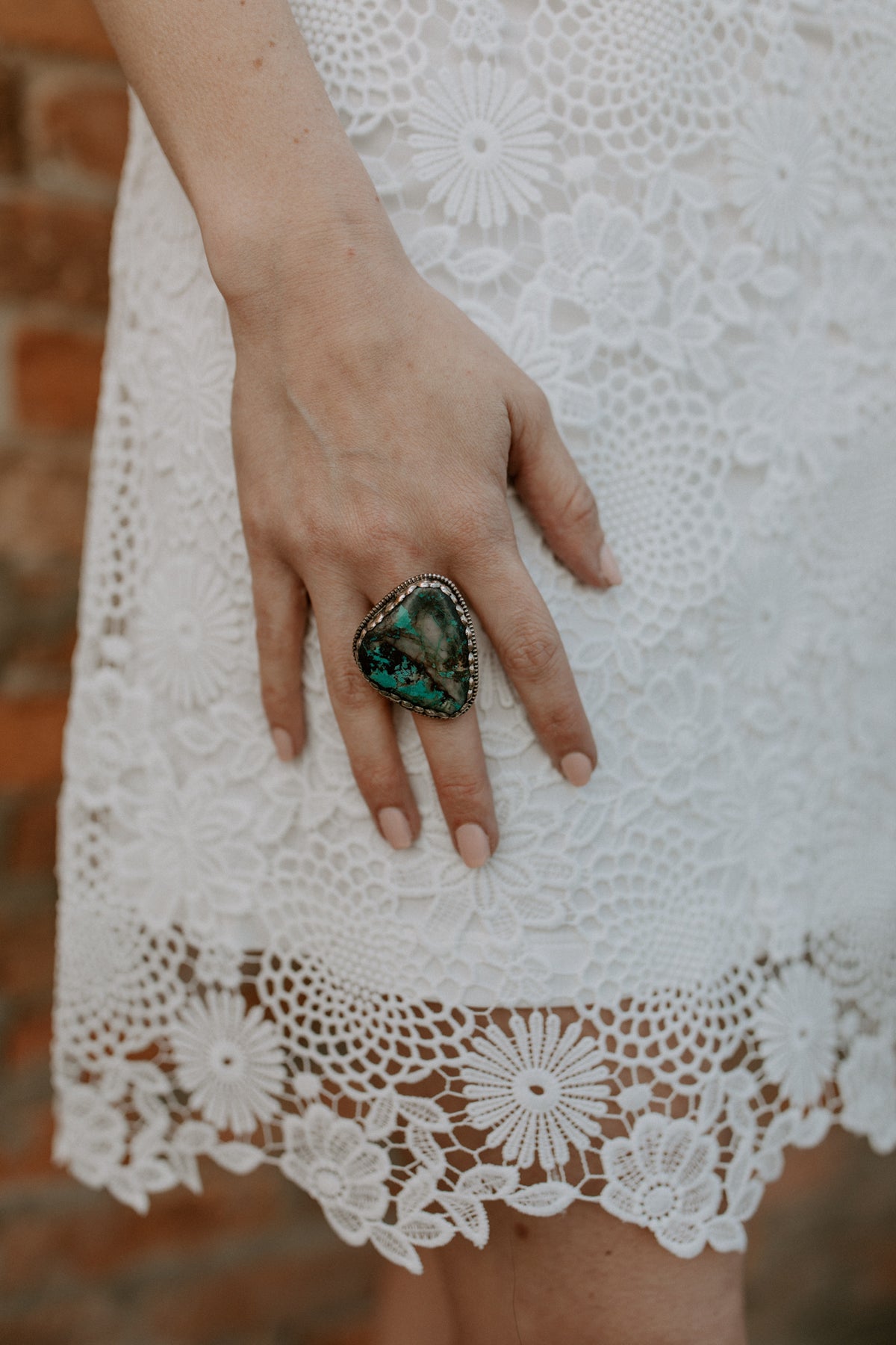 Stevie Oversized Turquoise Ring