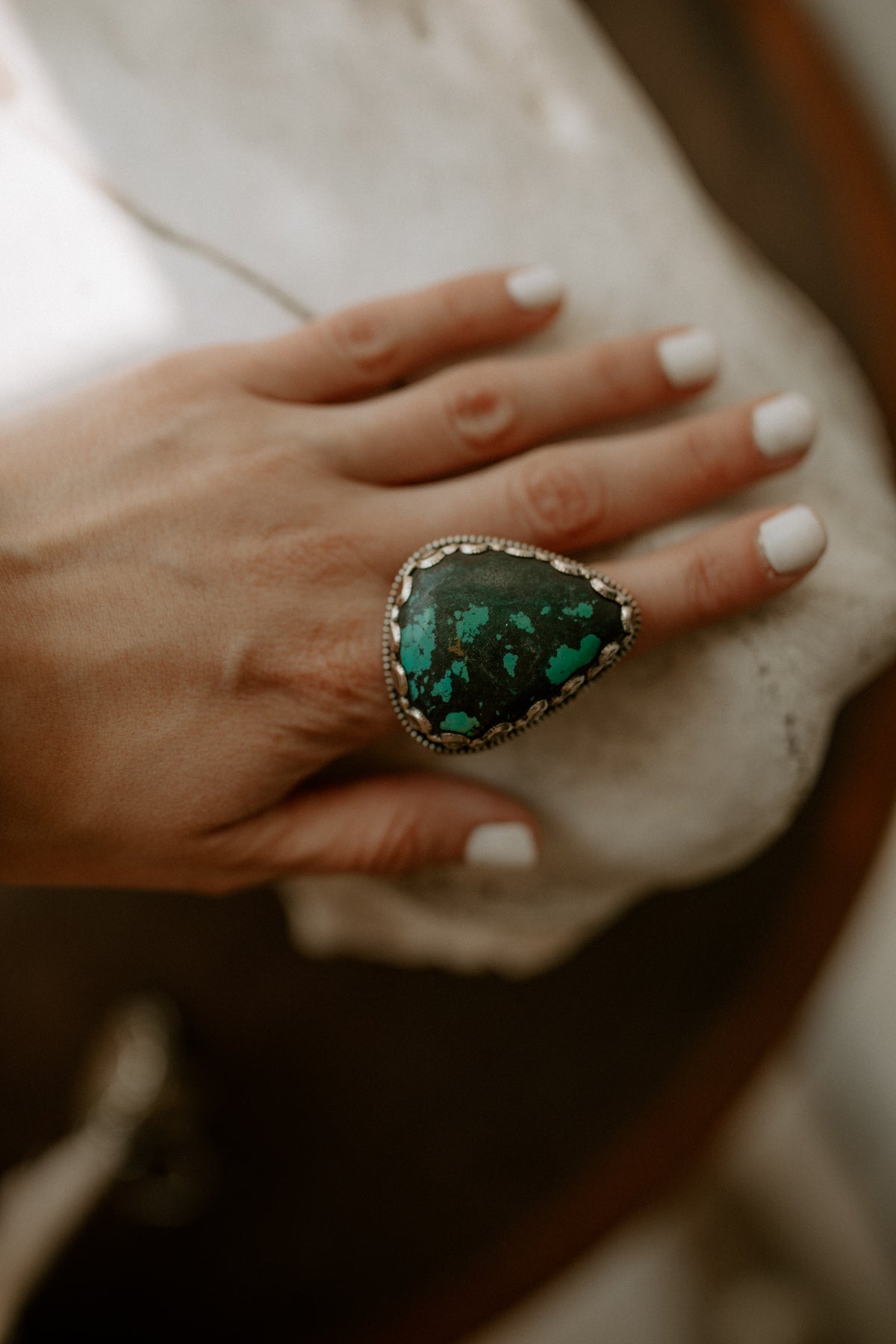 Stevie Oversized Turquoise Ring