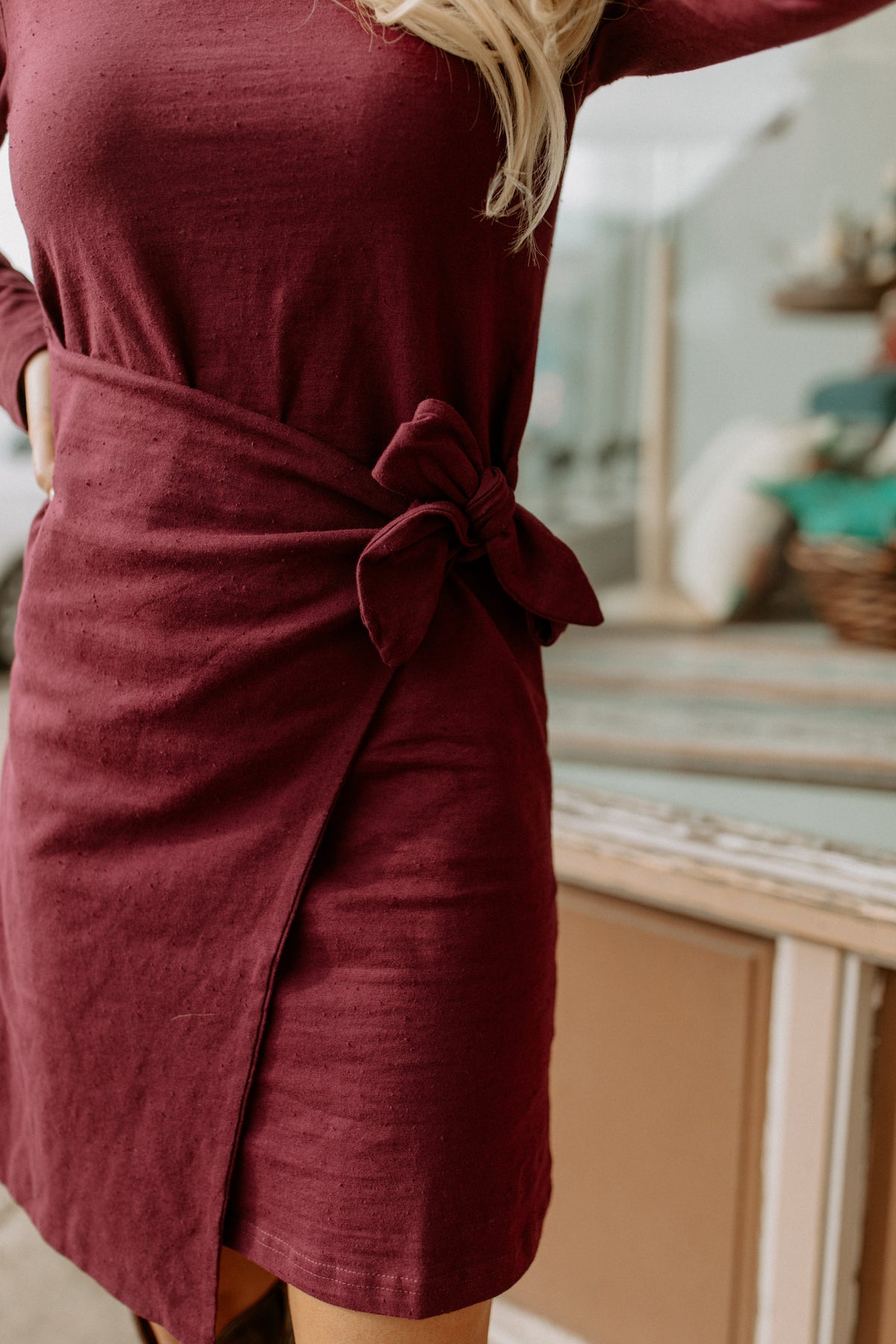 Solar Wrap Dress