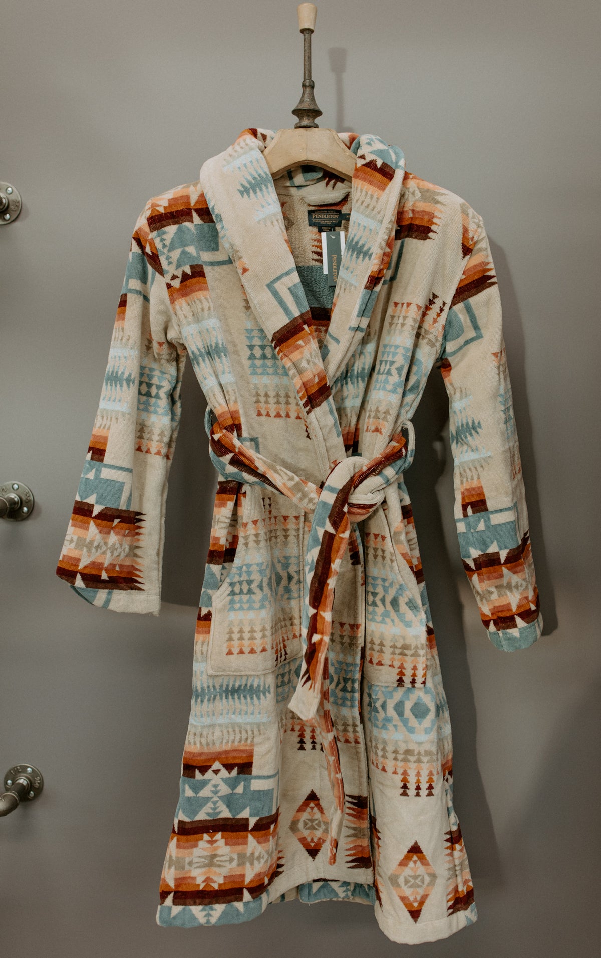 Pendleton Women&#39;s Cotton Terry Velour Robe