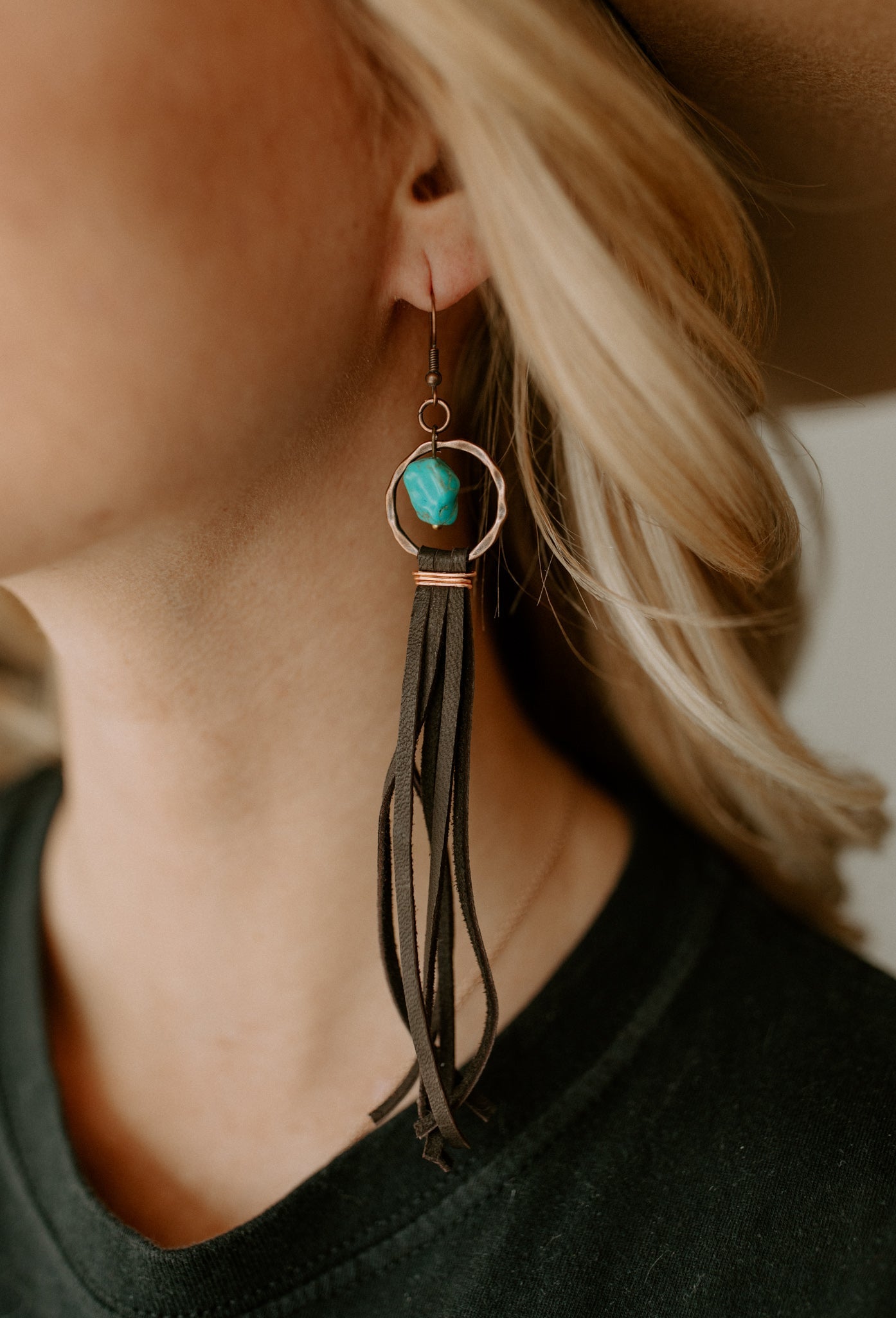 Turquoise Drop Earrings