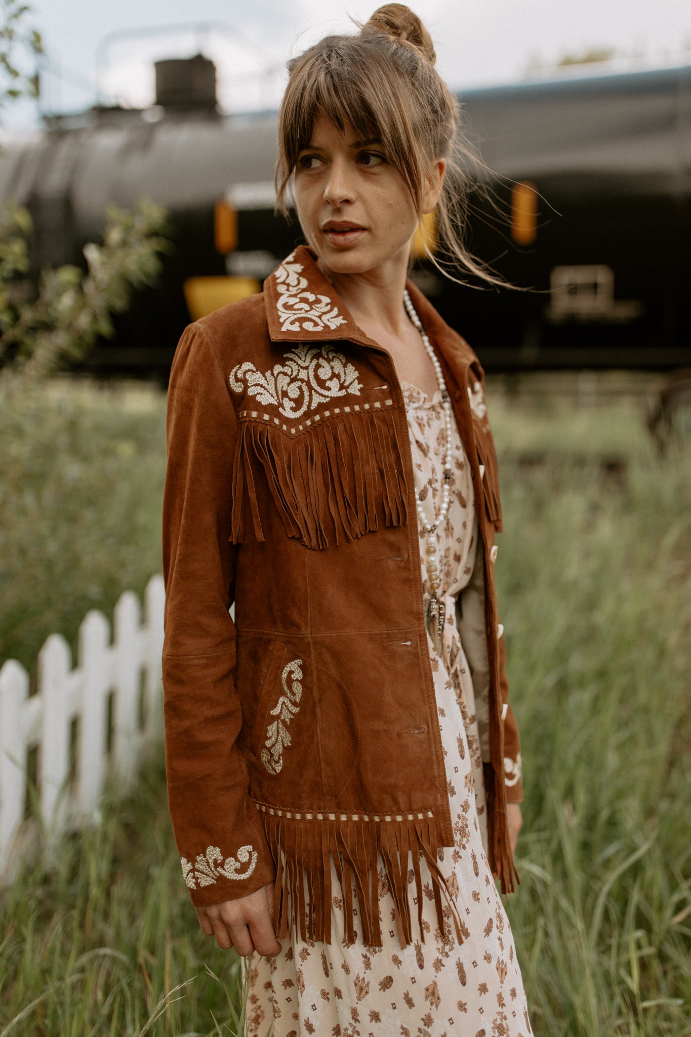 Tanya Fringe Jacket by Scully