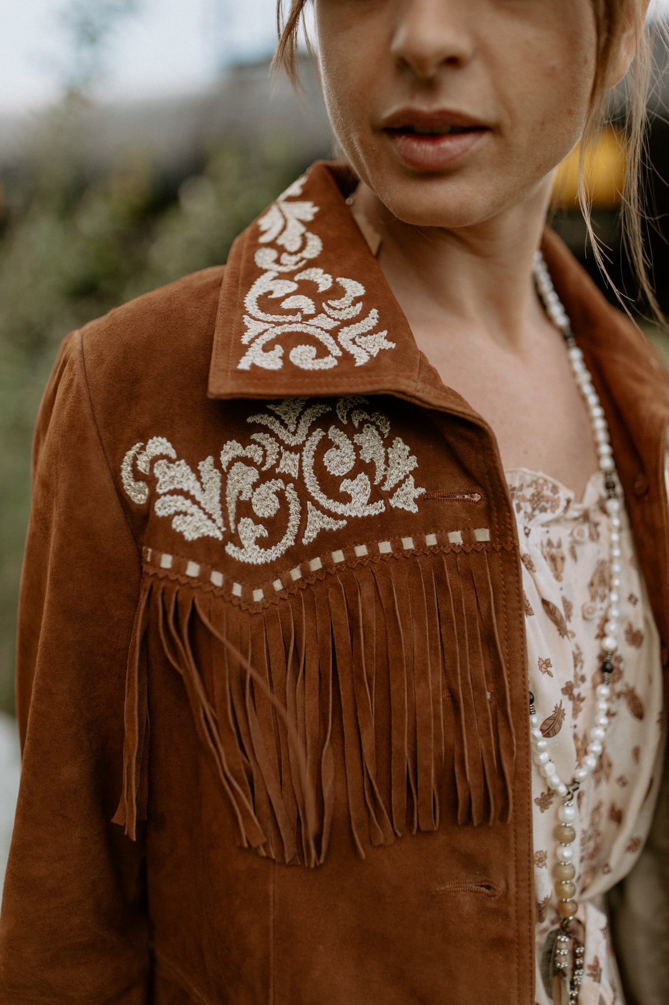 Tanya Fringe Jacket by Scully