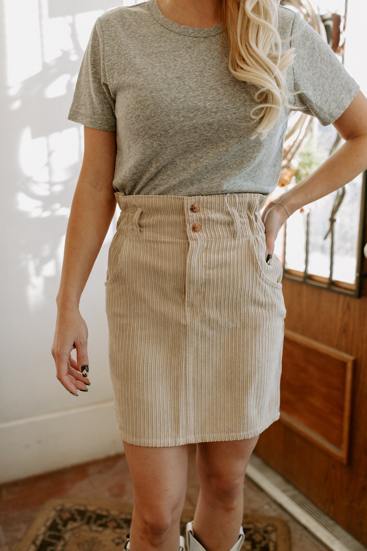 Millie Cord Skirt