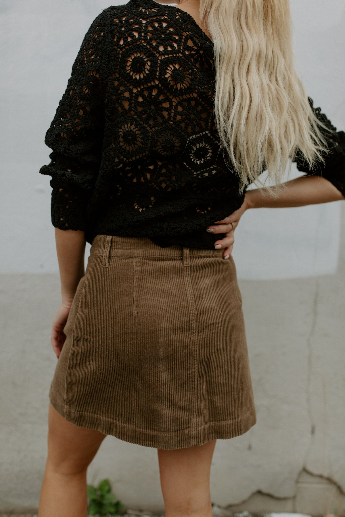 Amanda Cord Skirt