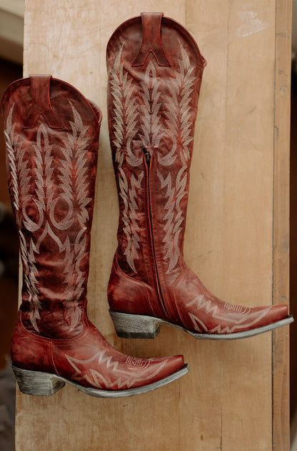 Mayra Boot Red