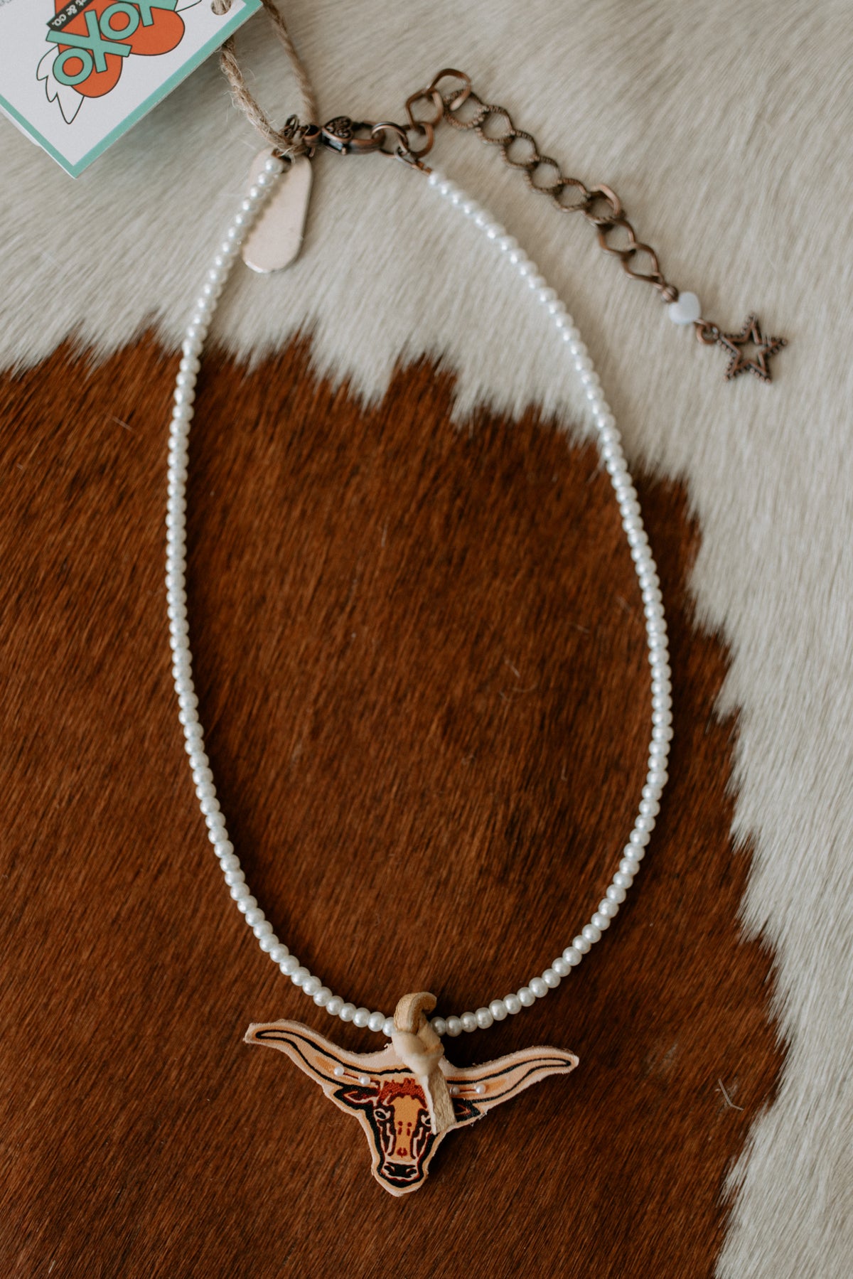 Texas Longhorn Necklace