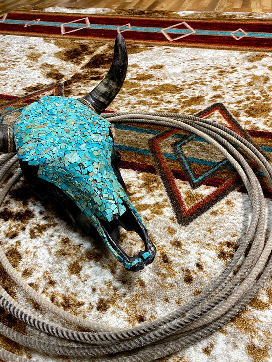 Fire Hide - True Western Rug – Cody and Sioux