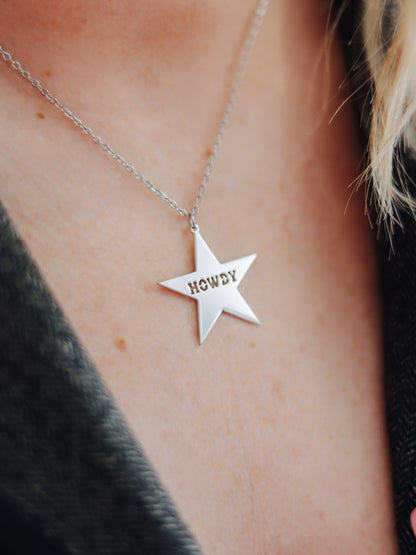 Howdy Star Necklace