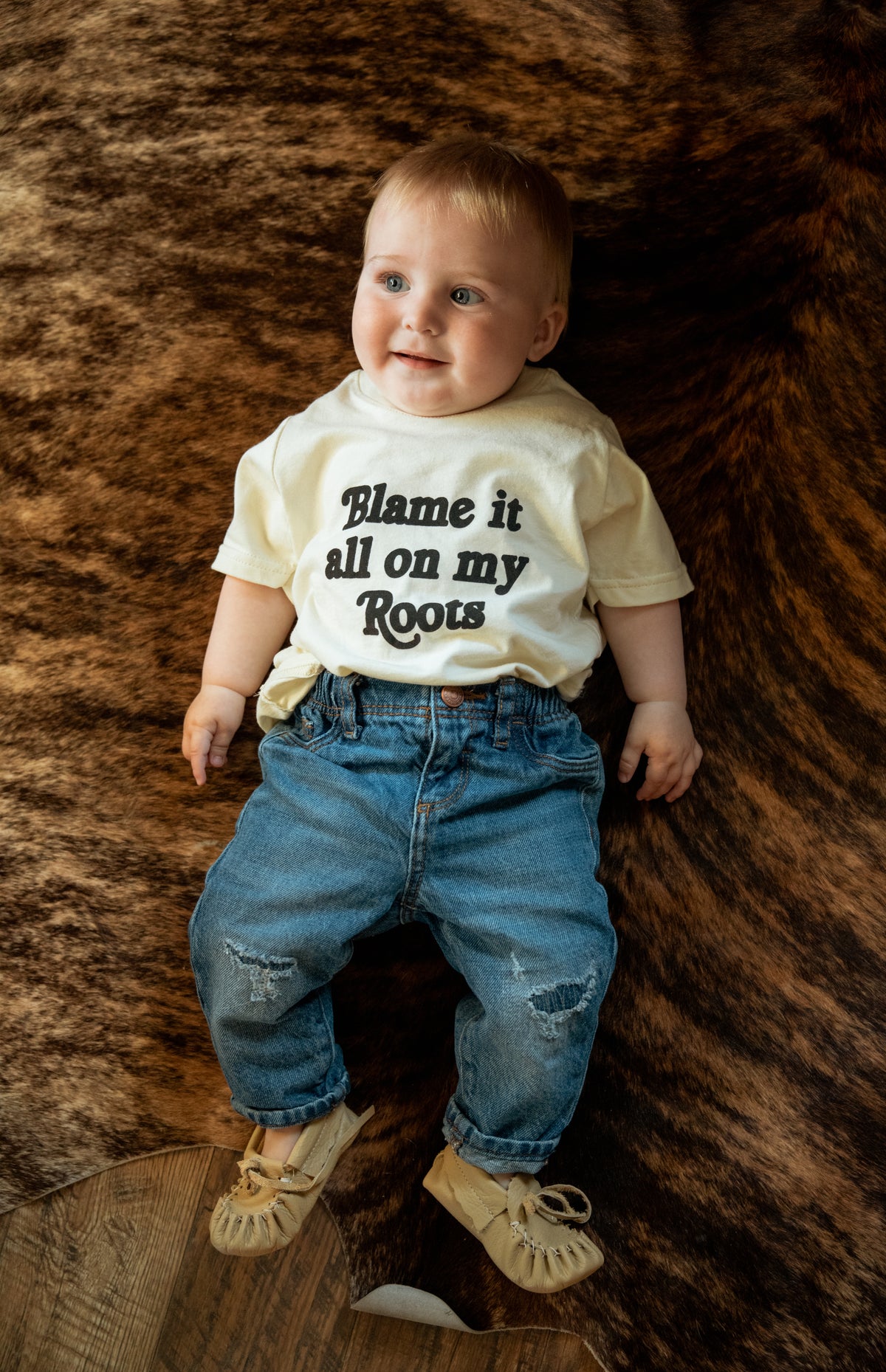 Blame It All On My Roots Tee - Kid
