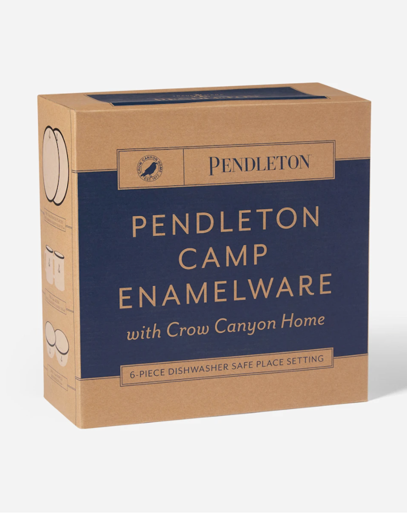 Pendleton Camp Enamelware Dishes