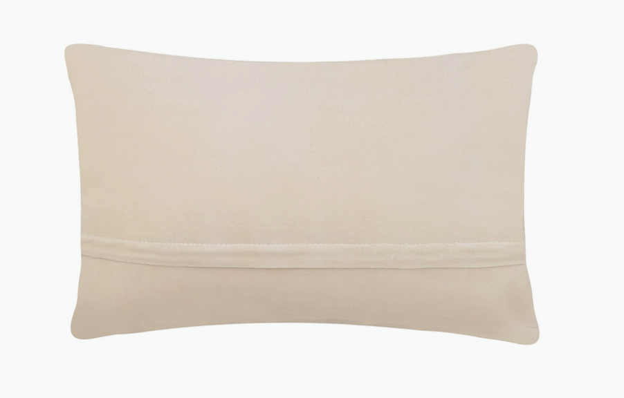 Longhorn Wool Hook Pillow - Small