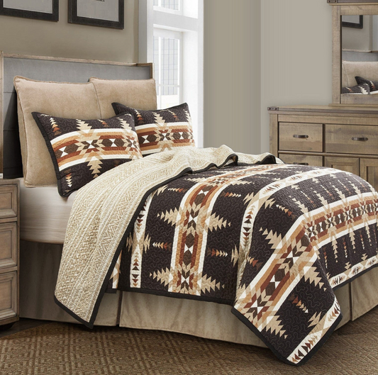 Yosemite Reversible Quilt Set