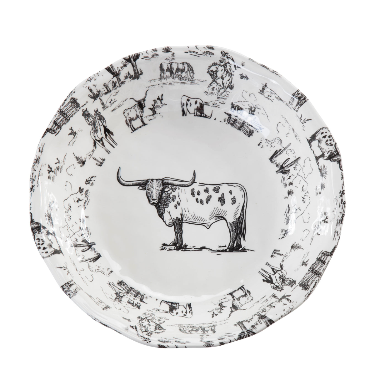 Ranch Life Melamine Dinner Set