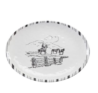 Ranch Life Melamine Dinner Set